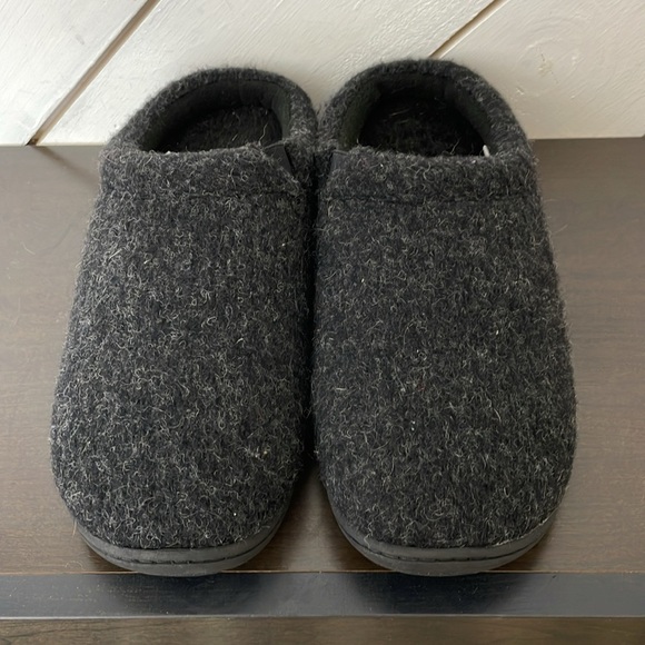 Acorn Wool Blend Men's 10.5-11.5 Digby Gore, Black Tweed - Picture 3 of 9